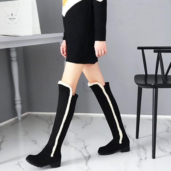 boots oversized -3 thigh high knee over the women ladies boots shoes woman winter, Black
boots oversized -3 thigh high knee over the women ladies boots shoes woman winter, Black