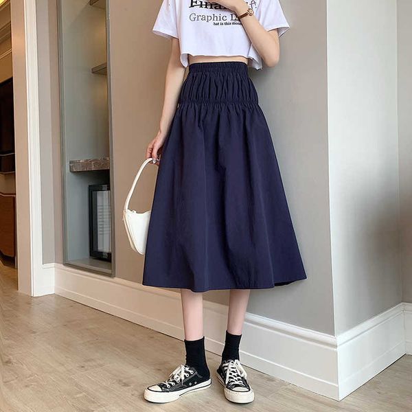 skirts elastic waist pleated a-line cotton summer skirt vintage casual long midi plus size high harajuku loose z209 ykyk, Black
skirts elastic waist pleated a-line cotton summer skirt vintage casual long midi plus size high harajuku loose z209 ykyk, Black