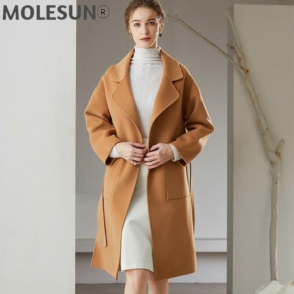 women's wool & blends 100% autumn/winter fashion woollen coat for women, medium and long over the knee, hepburn style women, Black
women's wool & blends 100% autumn/winter fashion woollen coat for women, medium and long over the knee, hepburn style women, Black