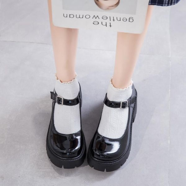 dress shoes mary jane lolita women japanese style vintage soft sister girls high heels platform college student cosplay costume, Black
dress shoes mary jane lolita women japanese style vintage soft sister girls high heels platform college student cosplay costume, Black