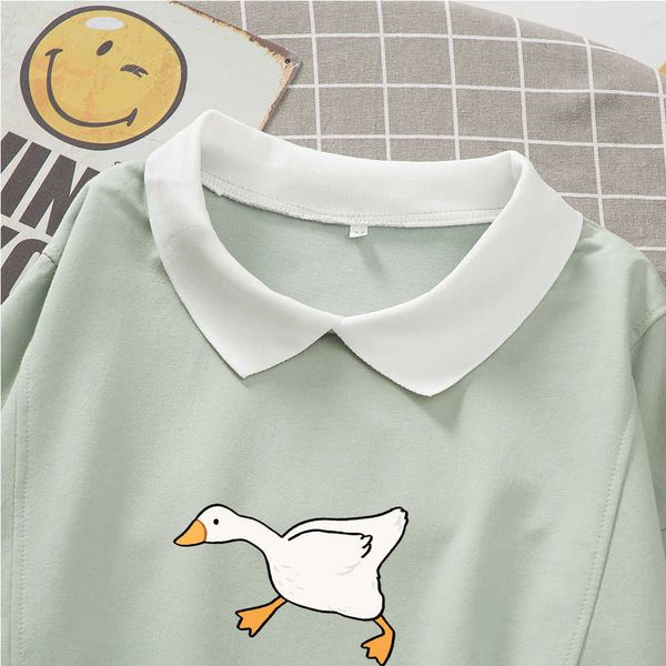 hoodie cute cartoon print goose sweatshirts plus size oversized hoodies women aesthetic pink autumn harajuku hoodies sweatshirt y0820, Black
hoodie cute cartoon print goose sweatshirts plus size oversized hoodies women aesthetic pink autumn harajuku hoodies sweatshirt y0820, Black