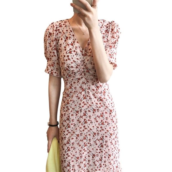 fashion women's dress summer french niche chiffon print skirt short sleeve mid-length korean 210520, Black;gray
fashion women's dress summer french niche chiffon print skirt short sleeve mid-length korean 210520, Black;gray