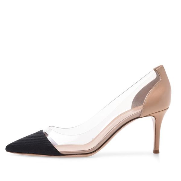 dress shoes stunning2021 stitching pointed pvc high-heeled large size women's fashion chengdu, Black
dress shoes stunning2021 stitching pointed pvc high-heeled large size women's fashion chengdu, Black