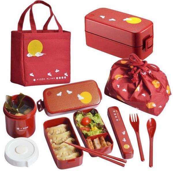 dinnerware sets japanese style bento box plastic lunch boxes cartoon microwavable containter tableware with bags spoon chopsticks
dinnerware sets japanese style bento box plastic lunch boxes cartoon microwavable containter tableware with bags spoon chopsticks