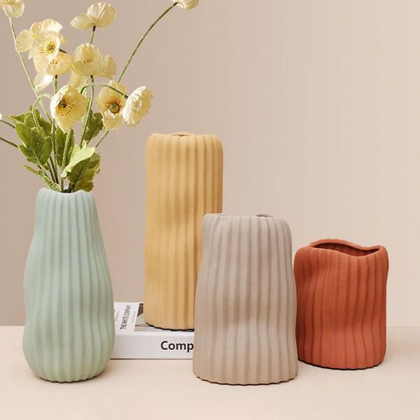 vases nordic morandi irregular stripe art vase flower hydroponic device deskcraft european home decoration accessories
vases nordic morandi irregular stripe art vase flower hydroponic device deskcraft european home decoration accessories