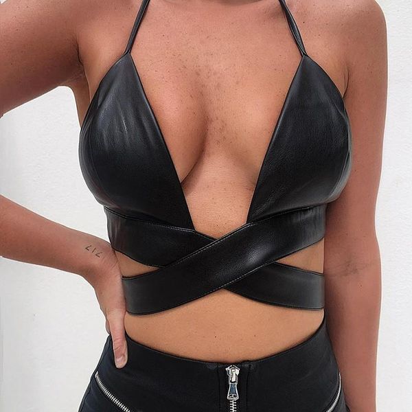 women's tanks & camis 2021 spring halter bandage backless women camisole fashion clubwear hollow out tie up crop female streetwear, White
women's tanks & camis 2021 spring halter bandage backless women camisole fashion clubwear hollow out tie up crop female streetwear, White