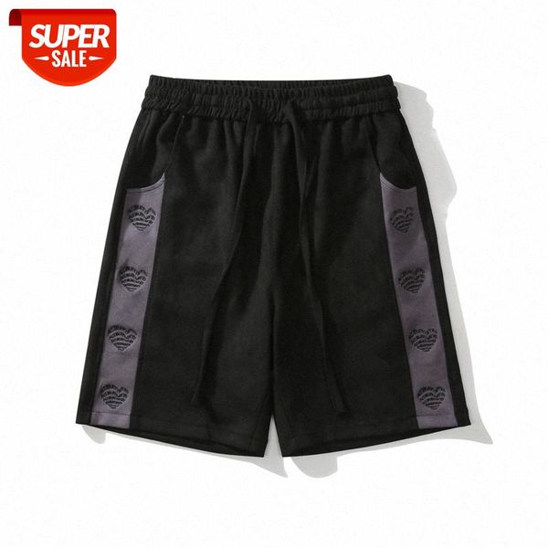 love string embroidery shorts men's street hip-hop sports loose casual five-point pants #ug1y, Black
love string embroidery shorts men's street hip-hop sports loose casual five-point pants #ug1y, Black