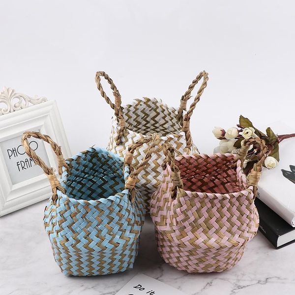 storage baskets foldable handmade seagrass basket wicker rattan belly straw home garden flower pot wave pattern planter laundry
storage baskets foldable handmade seagrass basket wicker rattan belly straw home garden flower pot wave pattern planter laundry