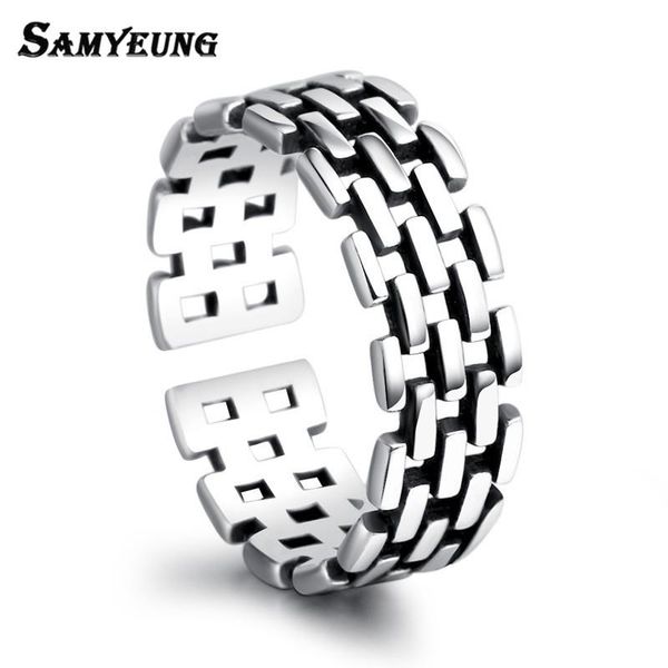 wedding rings samyeung vintage silver women jewelry antique couple ring male alliance female anel gift for men, Slivery;golden
wedding rings samyeung vintage silver women jewelry antique couple ring male alliance female anel gift for men, Slivery;golden