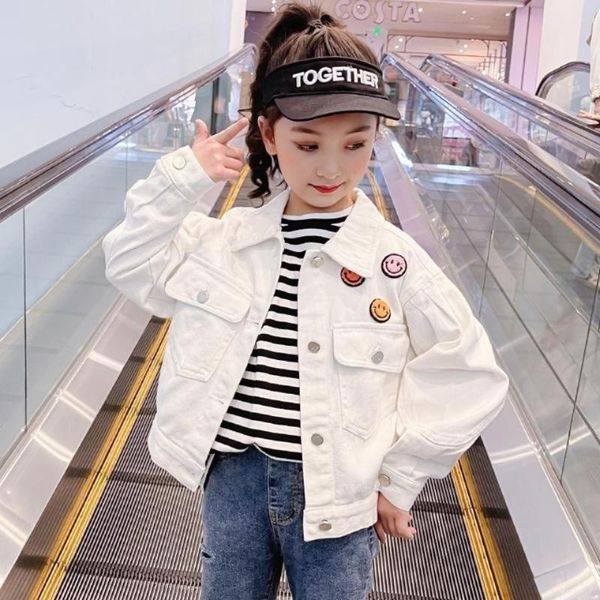 jackets 2021 spring autumn kids casual jacket girls fashion jeans coats little denim outerwear children costume w79, Blue;gray
jackets 2021 spring autumn kids casual jacket girls fashion jeans coats little denim outerwear children costume w79, Blue;gray