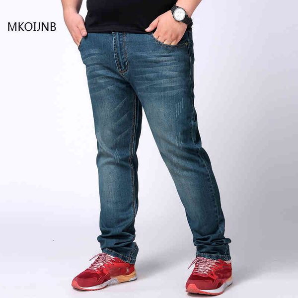 men's jeans dark blue plus size classic distressed straight loose fitting vintage denim pants for men 44 46 48 05y6
men's jeans dark blue plus size classic distressed straight loose fitting vintage denim pants for men 44 46 48 05y6