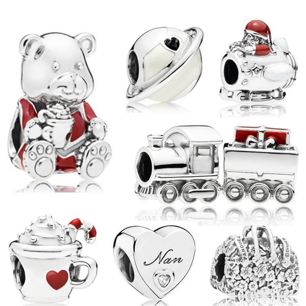 memnon jewelry 925 sterlingchristmas train bear charm nan's love charms santa in space beads planet of love bead with enamel fit, Bronze;silver
memnon jewelry 925 sterlingchristmas train bear charm nan's love charms santa in space beads planet of love bead with enamel fit, Bronze;silver