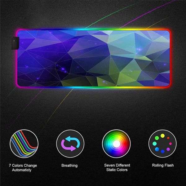 mouse pads & wrist rests triangle abstract big rgb pad led colored light game mousepad deskwith backlight usb mause mat 40x90 / 30x35 cm
mouse pads & wrist rests triangle abstract big rgb pad led colored light game mousepad deskwith backlight usb mause mat 40x90 / 30x35 cm