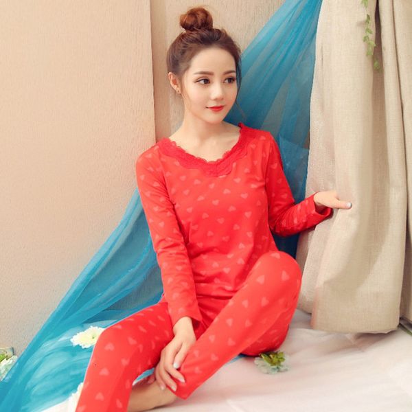 women's sleepwear yidanna pajamas set for women v-neck lace stitch lingerie sleepwear warm homewear female nightie pijamas suit ladies, Black;red
women's sleepwear yidanna pajamas set for women v-neck lace stitch lingerie sleepwear warm homewear female nightie pijamas suit ladies, Black;red