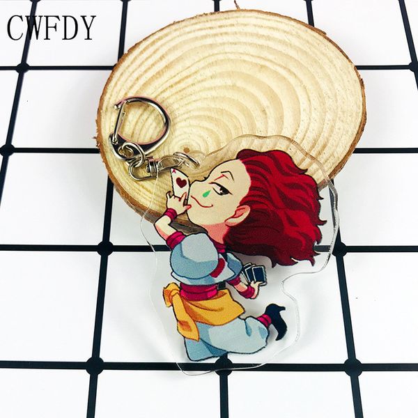 32 styles hunter x hunter keychain killua zoldyck kurapika gon keyrings arcylic pendant two-sided key chains cosplay accessories, Silver
32 styles hunter x hunter keychain killua zoldyck kurapika gon keyrings arcylic pendant two-sided key chains cosplay accessories, Silver
