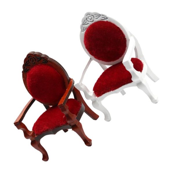 fishing accessories 2pcs adorable simulation furniture ornament diy models mini chair with armrest
fishing accessories 2pcs adorable simulation furniture ornament diy models mini chair with armrest