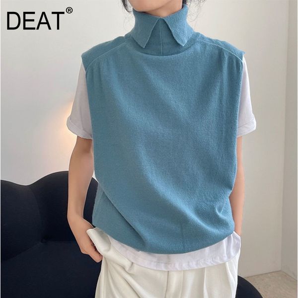women loose fit khaki big size vintage knitting vest turn down colllar sleeveless fashion spring autumn gx330 210421, Black;white
women loose fit khaki big size vintage knitting vest turn down colllar sleeveless fashion spring autumn gx330 210421, Black;white