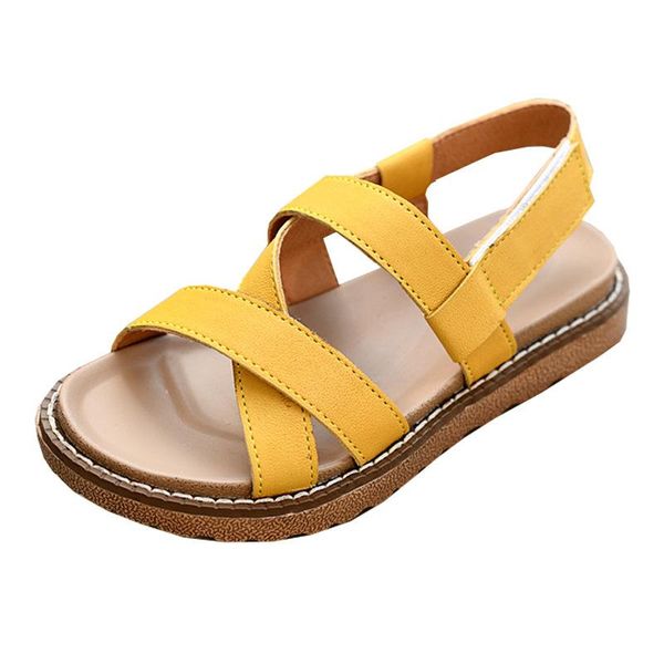 genuine leather girls sandals upscale fashion children's beach shoes non-slip boys kids size 26 36, Black;red
genuine leather girls sandals upscale fashion children's beach shoes non-slip boys kids size 26 36, Black;red