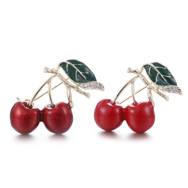 pins, brooches 2021 cherry for women 3-color red enamel fruits weddings casual party brooch pins gifts, Gray
pins, brooches 2021 cherry for women 3-color red enamel fruits weddings casual party brooch pins gifts, Gray