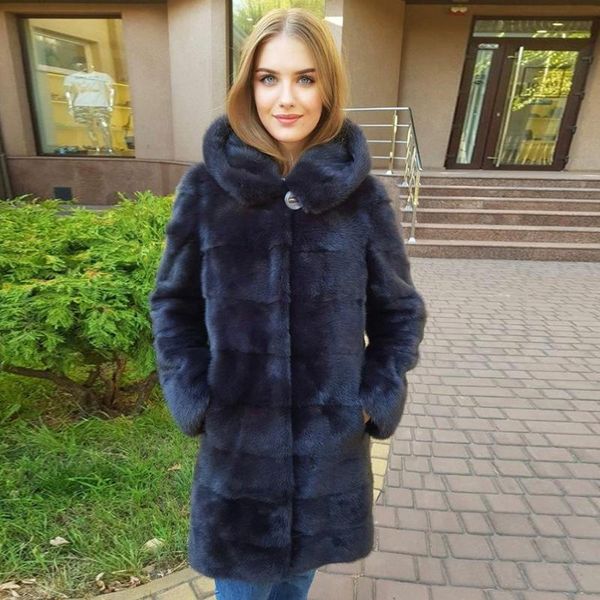 women's fur & faux fashion detachable mink coat women hooded warm real jacket 2021 plush overcoat high quality, Black
women's fur & faux fashion detachable mink coat women hooded warm real jacket 2021 plush overcoat high quality, Black
