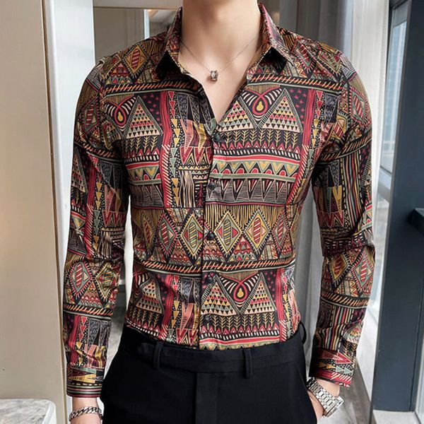 men's polos luxury lattice casual dress shirts long sleeve men wedding stripe vestido social 2021 spring black gold designer shirt, White;black
men's polos luxury lattice casual dress shirts long sleeve men wedding stripe vestido social 2021 spring black gold designer shirt, White;black