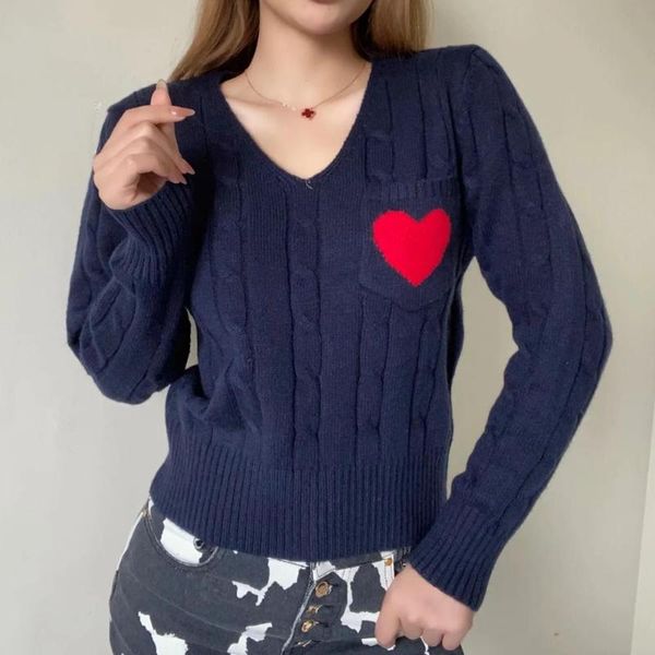 women's sweaters knitwear women 2021 fashion v-neck twist hedging love pocket knitted long sleeve sweater jacket, White;black
women's sweaters knitwear women 2021 fashion v-neck twist hedging love pocket knitted long sleeve sweater jacket, White;black