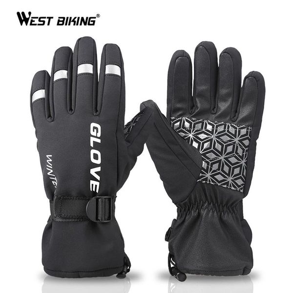 cycling gloves winter thermal full finger touch screen reflective windproof warm bike waterproof bicycle glove men women, Black
cycling gloves winter thermal full finger touch screen reflective windproof warm bike waterproof bicycle glove men women, Black