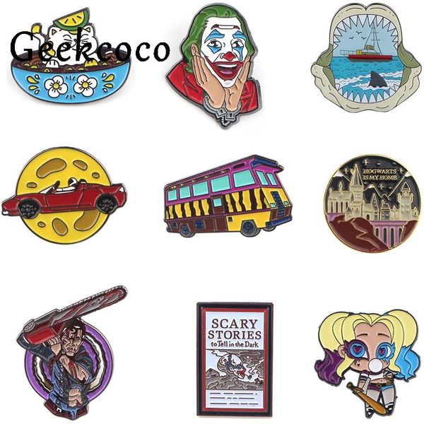 pins, brooches 20pcs/lot j1459 geekcoco cartoon clown metal cat brooch collar cute car pin jeans shirt badges backpack pins, Gray
pins, brooches 20pcs/lot j1459 geekcoco cartoon clown metal cat brooch collar cute car pin jeans shirt badges backpack pins, Gray