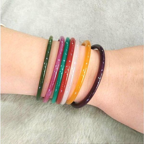 other bracelets exclusive design beautiful thin jade bangle natural red pink green agate lucky cute sweet girl's gift bangles, Golden;silver
other bracelets exclusive design beautiful thin jade bangle natural red pink green agate lucky cute sweet girl's gift bangles, Golden;silver