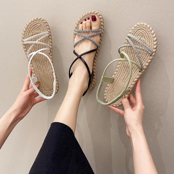 sandals 2021 summer korean style set foot ladies bohemian flat casual shoes women, Black
sandals 2021 summer korean style set foot ladies bohemian flat casual shoes women, Black
