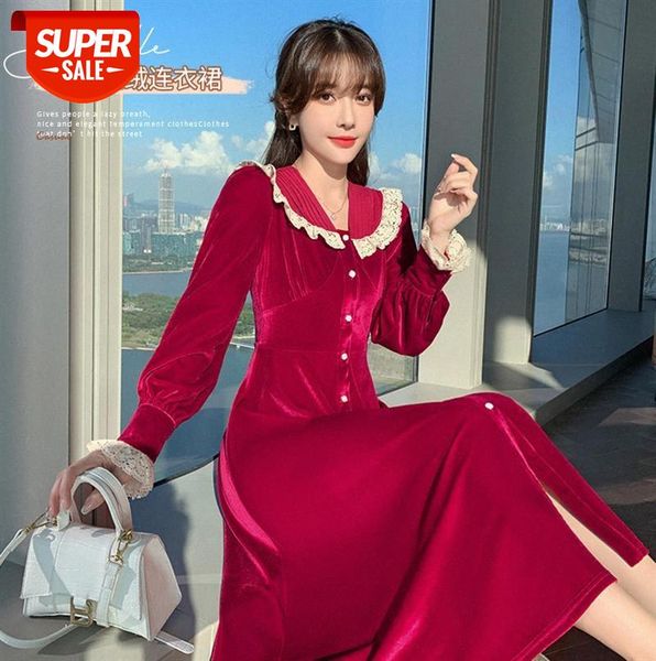 hepburn style new year's greeting dress skirt clothing women's bottoming red velvet #un3o, Black;gray
hepburn style new year's greeting dress skirt clothing women's bottoming red velvet #un3o, Black;gray