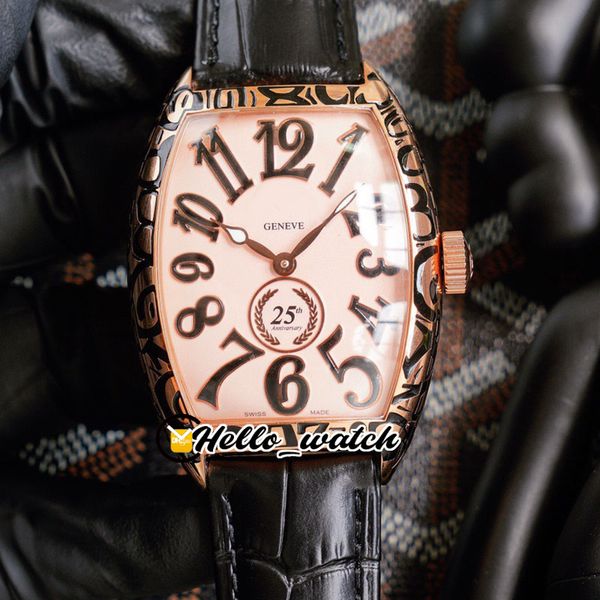 42mm cintree curvex watches 8880 25th anniversary mens watch 3d markers full rose gold retro carve cracked case black leather strap hwfm hel, Slivery;brown
42mm cintree curvex watches 8880 25th anniversary mens watch 3d markers full rose gold retro carve cracked case black leather strap hwfm hel, Slivery;brown