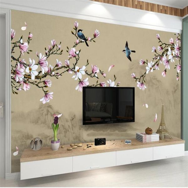 wallpapers jointless customized large-scale murals chinese style hand painted magnolia flowers and birds green background wallpaper 3d
wallpapers jointless customized large-scale murals chinese style hand painted magnolia flowers and birds green background wallpaper 3d
