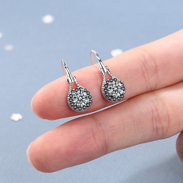 fashion charm women silver 925 round cubic zirconia dangle earring korean circle drop earrings sweet small jewelry gift xeh630, Golden
fashion charm women silver 925 round cubic zirconia dangle earring korean circle drop earrings sweet small jewelry gift xeh630, Golden