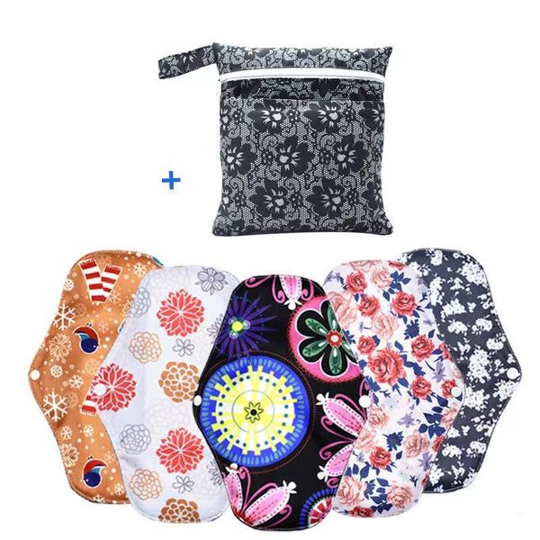sanitary pads reusable cloth menstrual washable towel bamboo 6 pcs with wet bag diapers
sanitary pads reusable cloth menstrual washable towel bamboo 6 pcs with wet bag diapers