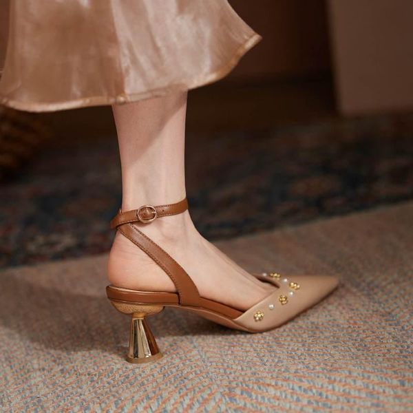 dress shoes genuine leather flowers metal fasteners pearl pointed toe stiletto high heels rivets-studded women pumps l75, Black
dress shoes genuine leather flowers metal fasteners pearl pointed toe stiletto high heels rivets-studded women pumps l75, Black