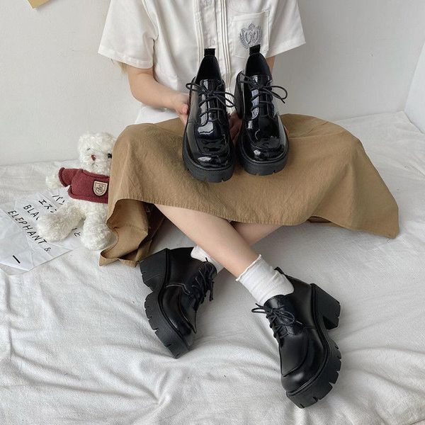 dress shoes kawaii lolita women japanese style mary jane vintage girls high heel platform college student big size, Black
dress shoes kawaii lolita women japanese style mary jane vintage girls high heel platform college student big size, Black