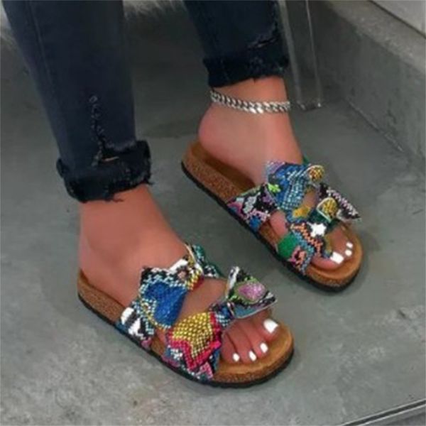 women bow slippers 2021 summer new mix color leopard comfortable ladies casual flat sandals 36-43 big size female beach slides, Black
women bow slippers 2021 summer new mix color leopard comfortable ladies casual flat sandals 36-43 big size female beach slides, Black