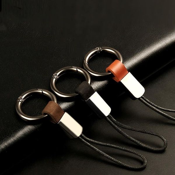 keychains veniway high-grade first layer cowhide rope car keychain genuine leather women men jewelry key rings holder chain, Silver
keychains veniway high-grade first layer cowhide rope car keychain genuine leather women men jewelry key rings holder chain, Silver