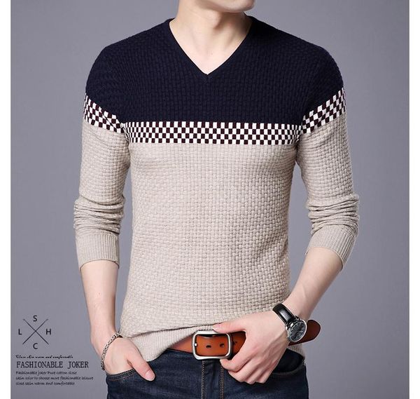 men's sweaters men brand sweater 2021 business leisure pullover v-neck mens fit slim knitted for man -3xl, White;black
men's sweaters men brand sweater 2021 business leisure pullover v-neck mens fit slim knitted for man -3xl, White;black