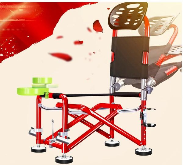arrival aluminum alloy height adjustment antiswing fishing chair multifunctional portable folding stool supplies set accessories
arrival aluminum alloy height adjustment antiswing fishing chair multifunctional portable folding stool supplies set accessories