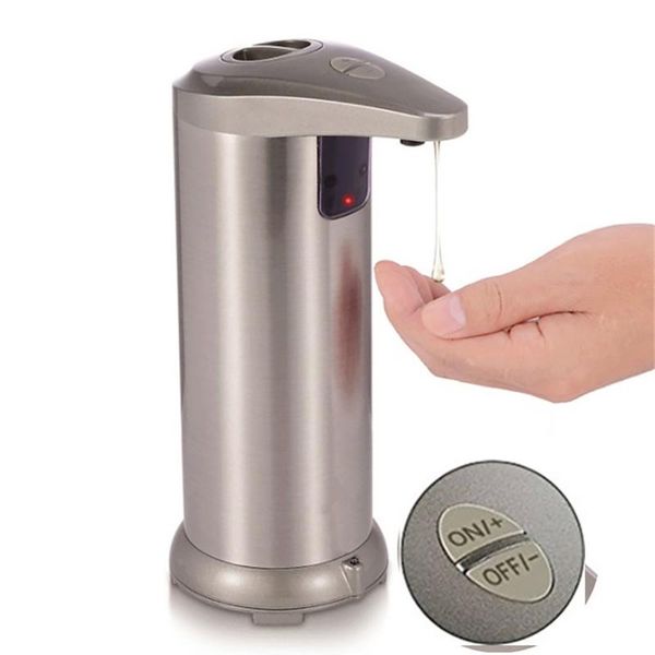 liquid soap dispenser automatic pump infrared sensing stainless steel holder shampoo bathroom foam
liquid soap dispenser automatic pump infrared sensing stainless steel holder shampoo bathroom foam