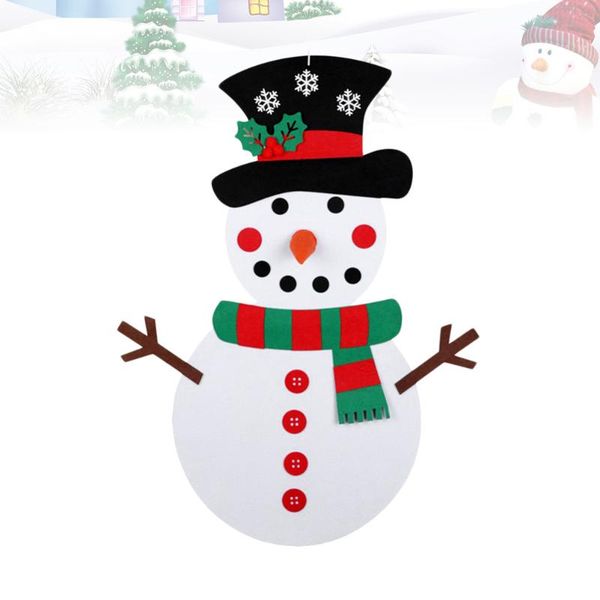 christmas decorations 1pc kids snowman diy game felt tree handcraft puzzle with 2 accessories
christmas decorations 1pc kids snowman diy game felt tree handcraft puzzle with 2 accessories