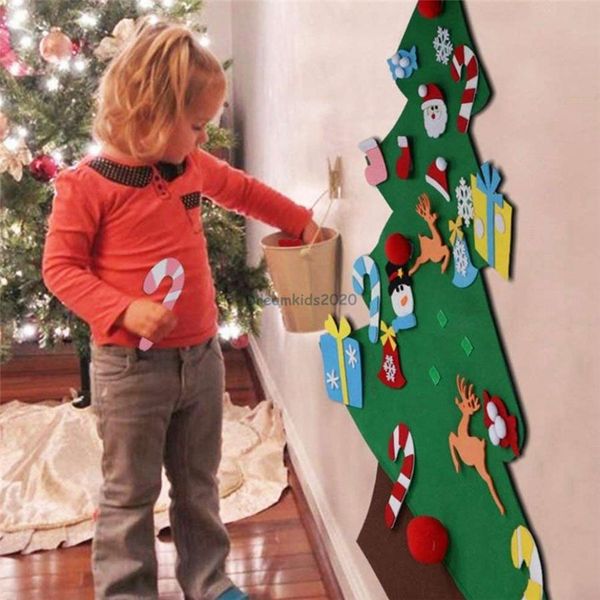 christmas tree diy felt creative xmas supplies pendant kids puzzle hand-made toys home christmas party decoration door wall hanging
christmas tree diy felt creative xmas supplies pendant kids puzzle hand-made toys home christmas party decoration door wall hanging