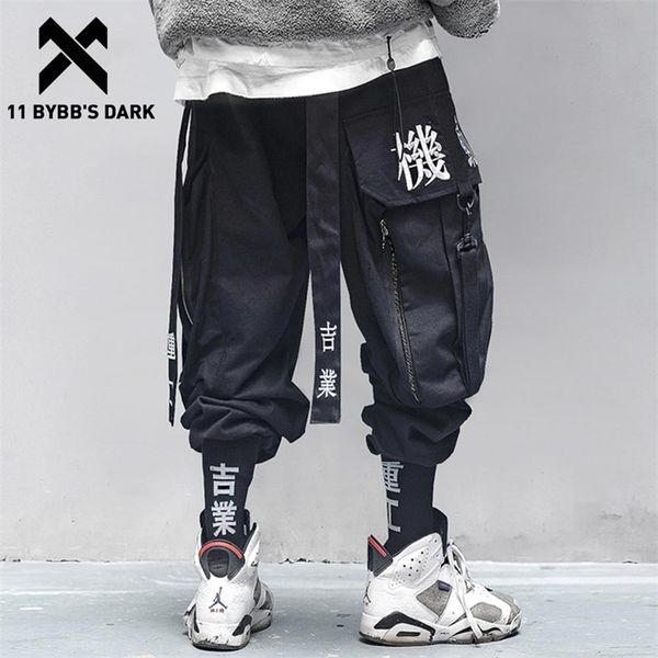 11 bybb's dark multi pocket hip hop pants men ribbon elastic waist harajuku streetwear joggers mens trousers techwear pants 210723, Black
11 bybb's dark multi pocket hip hop pants men ribbon elastic waist harajuku streetwear joggers mens trousers techwear pants 210723, Black