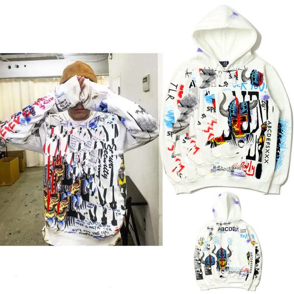 21ss designer fashion brand hip-hop street graffiti letter printed hoodie men and women couple jacket, Black
21ss designer fashion brand hip-hop street graffiti letter printed hoodie men and women couple jacket, Black