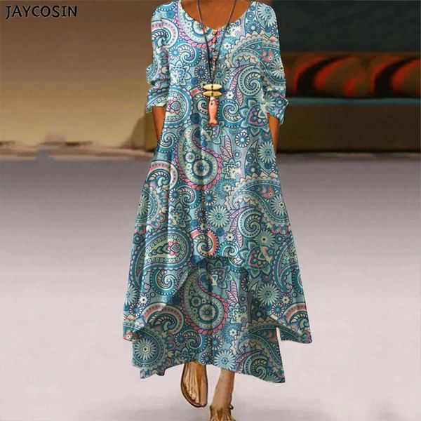 casual dresses women long dreeses maxi plus size print daily sleeve vintage bohemian o-neck dress large retro, Black;gray
casual dresses women long dreeses maxi plus size print daily sleeve vintage bohemian o-neck dress large retro, Black;gray
