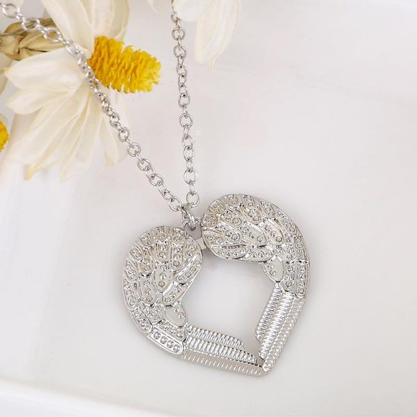 pendant necklaces popacc fashion luxury jewelry angel wing necklace creative card clavicle chain ladies gift party, Silver
pendant necklaces popacc fashion luxury jewelry angel wing necklace creative card clavicle chain ladies gift party, Silver