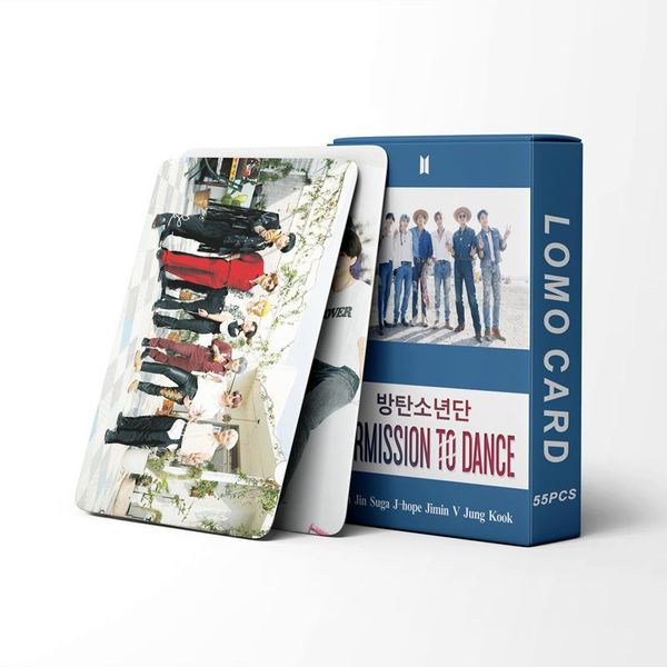 party favor wholesale kpop idol 55pcs/box weverse magazine bangtan boys permission to dance po card print cards gift lomo
party favor wholesale kpop idol 55pcs/box weverse magazine bangtan boys permission to dance po card print cards gift lomo