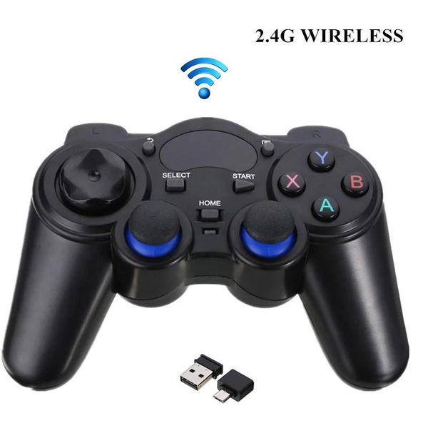 2.4g wireless gamepad with micro usb otg converter adapter game controller for pc/android mobile phone/android pad/tv box/ps3 controllers &
2.4g wireless gamepad with micro usb otg converter adapter game controller for pc/android mobile phone/android pad/tv box/ps3 controllers &